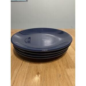 Project 62 Target Navy Blue Dinner Salad Plate (4) NEW